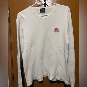 Ralph lauren White Polo Jeans Long Sleeve Shirt